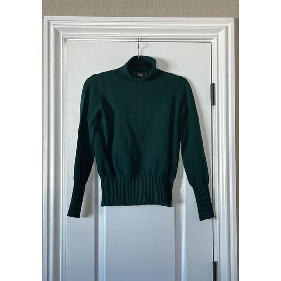 French Connection Turtleneck Dark Green Women’s Size Medium - Picture 4 of 7